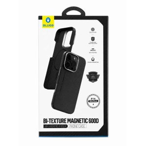 Чохол Blueo для iPhone 16 BL011 Bi-Texture Magnetic 600D Air Aramid Fiber 54963
