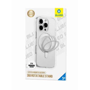 Чохол Blueo для iPhone 16 BL038 Crystal 360 Rotatable Stand with Magnetic 55036