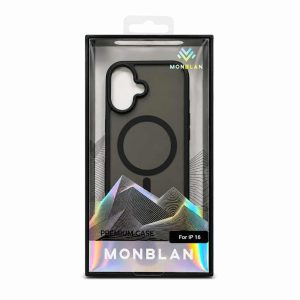 Чохол Monblan для iPhone 16 [MMMt16] Magnetic Matte Series (Black) 57483