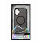 Чохол Monblan для iPhone 16 Plus [MMMt16PL] Magnetic Matte Series (Black)