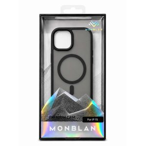 Чохол Monblan для iPhone 15 [MMMt15] Magnetic Matte Series (Black) 57524
