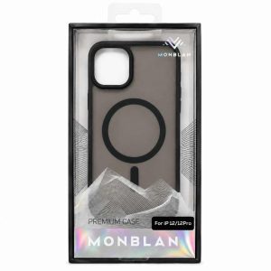 Чохол Monblan для iPhone 12/12 Pro [MMMt12P] Magnetic Matte Series (Black) 57543