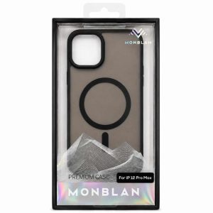 Чохол Monblan для iPhone 12 Pro Max [MMMt12PM] Magnetic Matte Series (Black) 57550