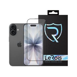 Захисне скло LeRois для iPhone 17/16 Pro [LR16P] 3D [Matte Back Film] (Black) 47259