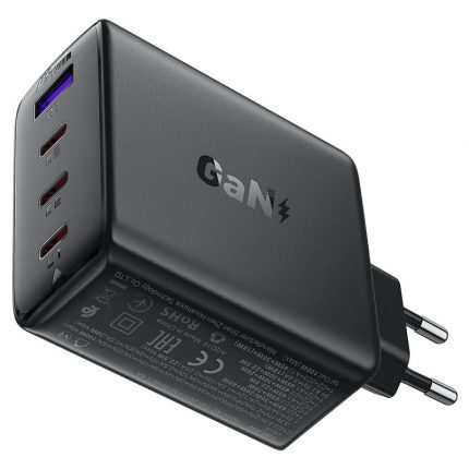 Адаптер Acefast A94 PD100W GaN 3xUSB-C+USB-A 31306