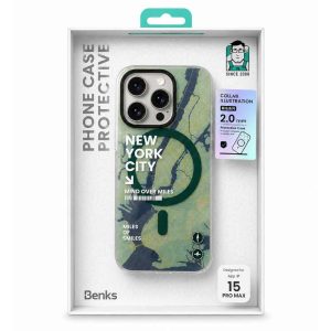 Чохол Benks для iPhone 15 Pro Max Magnetic City Series 56211