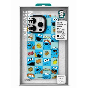 Чохол Benks для iPhone 15 Pro Max Sesame Street X Series 56848