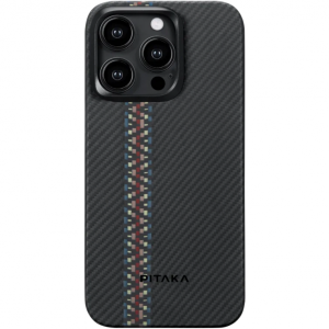 Pitaka MagEZ Case 4 Fusion Weaving Rhapsody for iPhone 15 Pro 43149