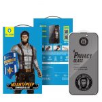 Захисне скло Blueo для iPhone 14 Pro NPB14 Anti-Peep (Black)