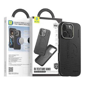 Чохол Blueo для iPhone 15 Pro BL010 Bi-Texture Magnetic 600D Armor Aramid Fiber 56134