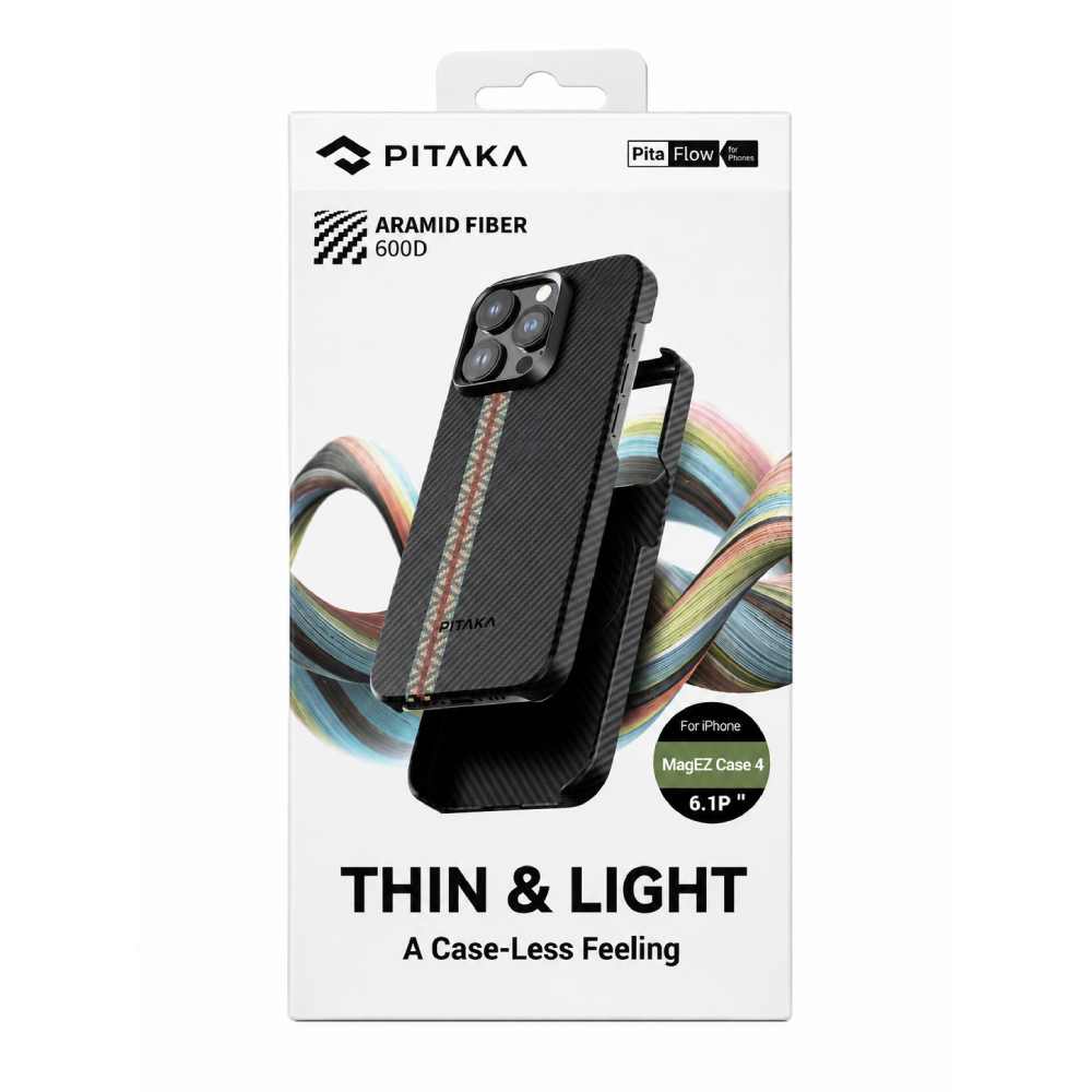 Pitaka MagEZ Case 4 Fusion Weaving Rhapsody for iPhone 15 Pro Pitaka MagEZ Case 4 Fusion Weaving Rhapsody for iPhone 15 Pro 56422