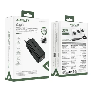 Адаптер Acefast Z7 Multifunctional PD30W GaN Mini 56107