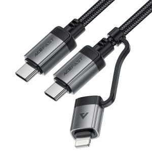 Кабель Acefast C20-01 MFI USB-C to USB-C/Lightning 56741