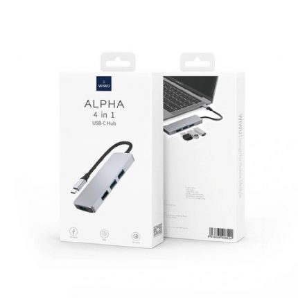 Перехідник Wiwu Alpha 440 Pro Series [USB-C to 4xUSB3.0] 35629