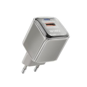 Адаптер Wiwu Wi-U032 Jello 35W QC+PD GaN Series 47367