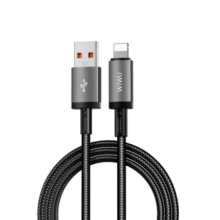 Кабель WiWU Wi-C055 Cyber link USB to Lightning 1m 37122