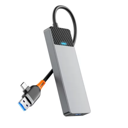 Перехідник Wiwu A431C Linker Series [USB-C to 3xUSB3.0 + USB-C] 37094