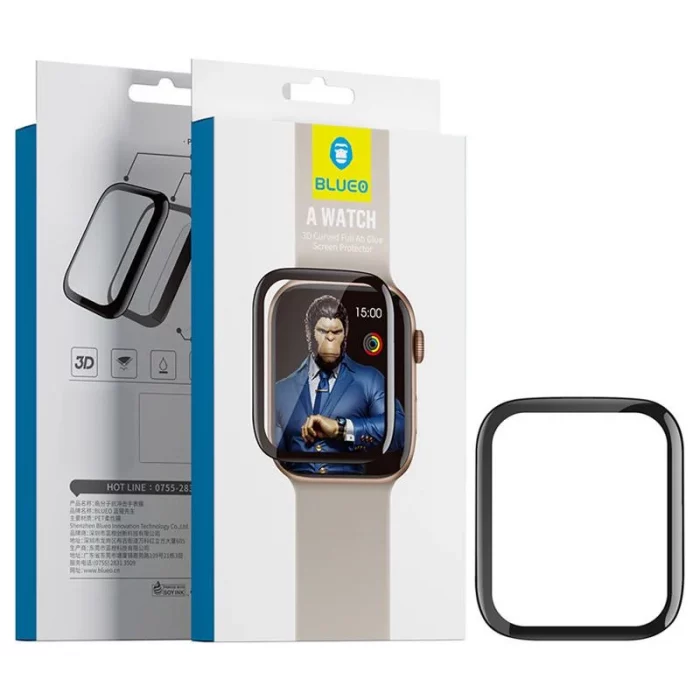 Захисне скло Blueo для Apple Watch 41mm BL007 High Molecule Shock-Resistant With Dust Removal Locator Series 36315