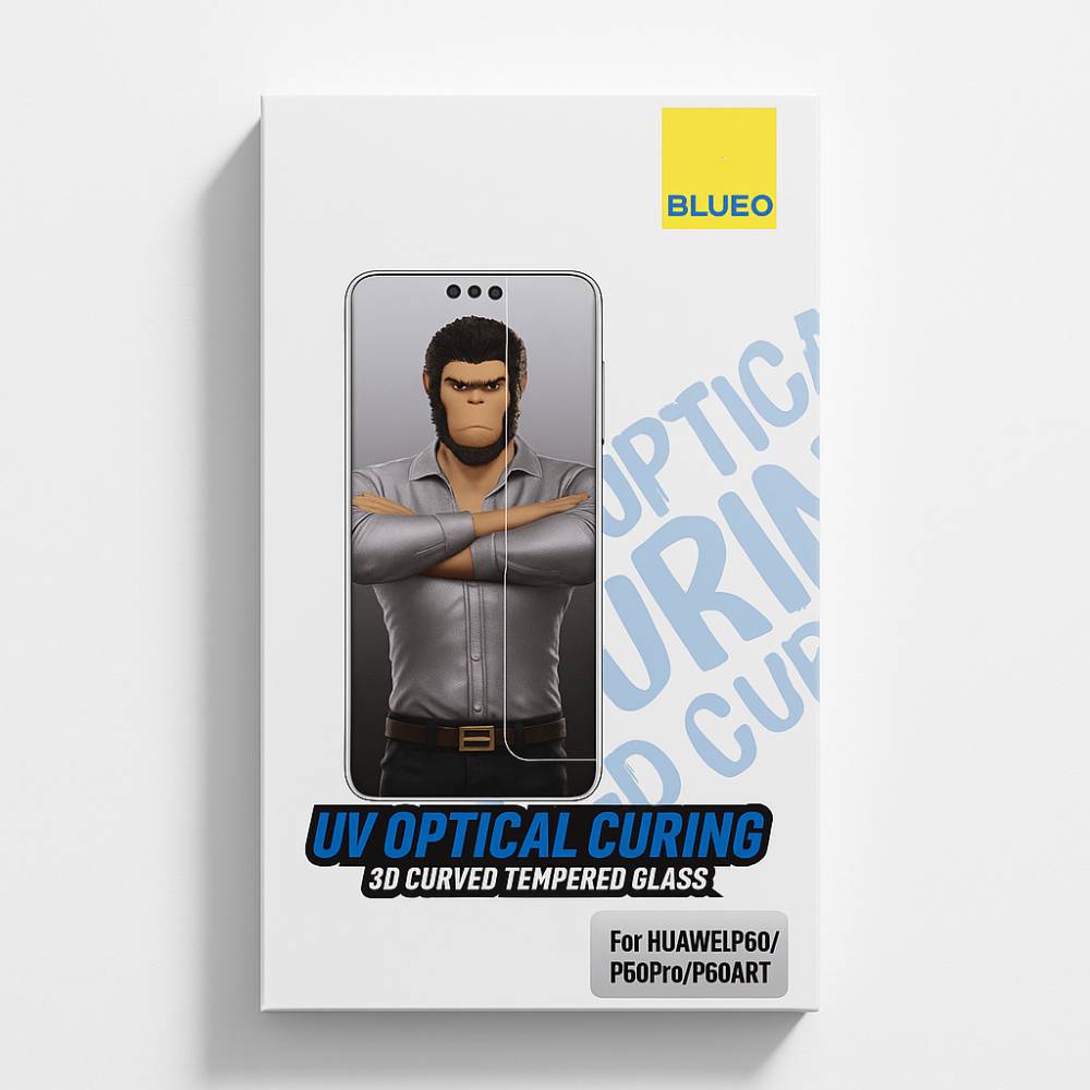 Захисне скло Blueo для телефону телефону Huawei P60/P60 Pro/P60 Art B04 3D UV Series Захисне скло Blueo для телефону телефону Huawei P60/P60 Pro/P60 Art B04 3D UV Series 44252