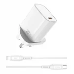 Адаптер Wiwu Essential Wi-G007 20W GaN Series 40364