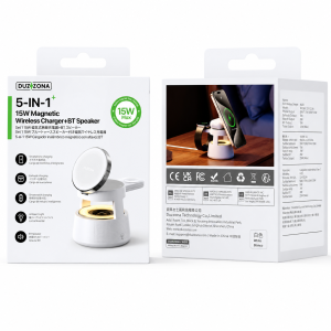 Бездротова зарядка Duzzona W23 5in1 BT Speaker 56498