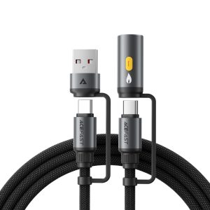 Кабель Acefast J6 USB + USB-C Multi-Function 42611