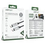 Кабель Acefast C19-03 60W USB-C to USB-C 42701