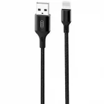 Кабель XO [NB143] USB to Lightning 1m - Black 39722