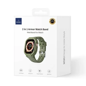 Ремінець Wiwu для Apple Watch 42/44/45mm Wi-WB014 Armor Series 41649