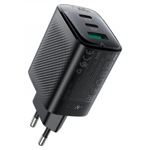 Адаптер Acefast A108 PD67W GaN 2xUSB-C+USB-A 37194