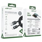 Кабель Acefast C14-04 USB to USB-C Spring Series 37429