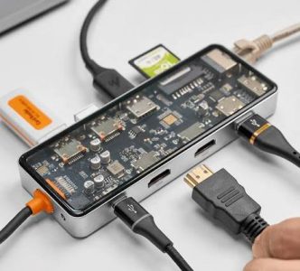 Перехідник Wiwu USB-C 12in1 Cyber Hub Series 62867