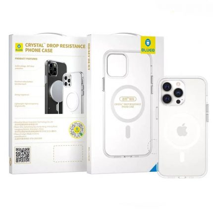 Чохол Blueo для iPhone 15 Plus [B41] Crystal Pro Drop Resistance With Magnetic Series 37414
