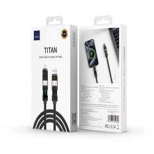 Кабель Wiwu Wi-C039 100W USB-C Charge 15cm 42673