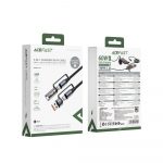 Кабель Acefast J5 USB + USB-C Multi-Function Led 37402