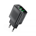 Адаптер Acefast A86 12W Dual USB-A+USB-A 37420