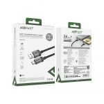 Кабель Acefast C12-04 Shell Stainless Steel USB to USB-C 37423