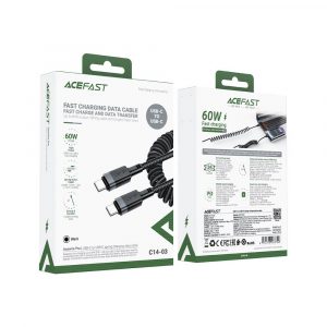 Кабель Acefast C14-03 USB-C to USB-C Spring Series 37426