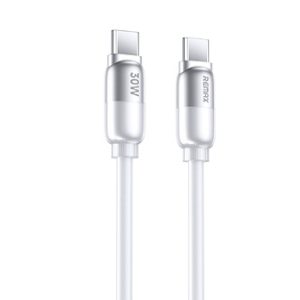Кабель Remax USB-C to USB-C Capsule 30W Zinc Alloy RC-C037 Series 42682
