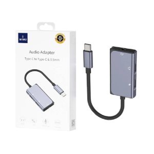 Адаптер WIWU Type-C to 2xType-C+3.5mm 55595