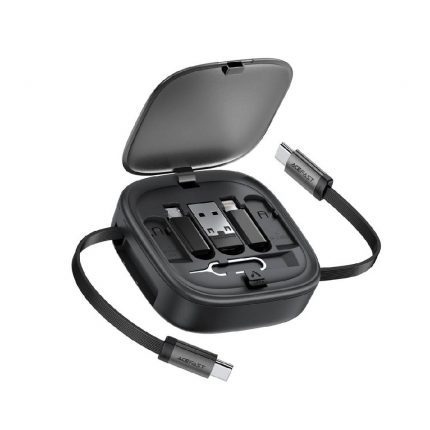 Кабель Acefast J3 USB + USB-C + Lightning Travel Set 37159