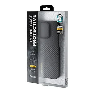 Чохол Benks для iPhone 16 Pro Max Montage Armor Pro Magnetic Kevlar Series 57989