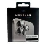 Захисне скло Monblan для камери iPhone 17 Pro/17 Pro Max Metal Ring Series 43872