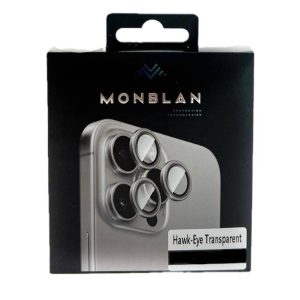 Захисне скло Monblan для камери iPhone 17 Pro/17 Pro Max Metal Ring Series 43872
