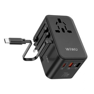 Універсальний адаптер Wiwu 70W Warrior GaN Wi-UA009 Series 43252
