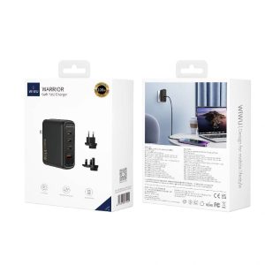 Універсальний адаптер Wiwu Wi-G013 100W Warriors Multiport GaN Series 42661