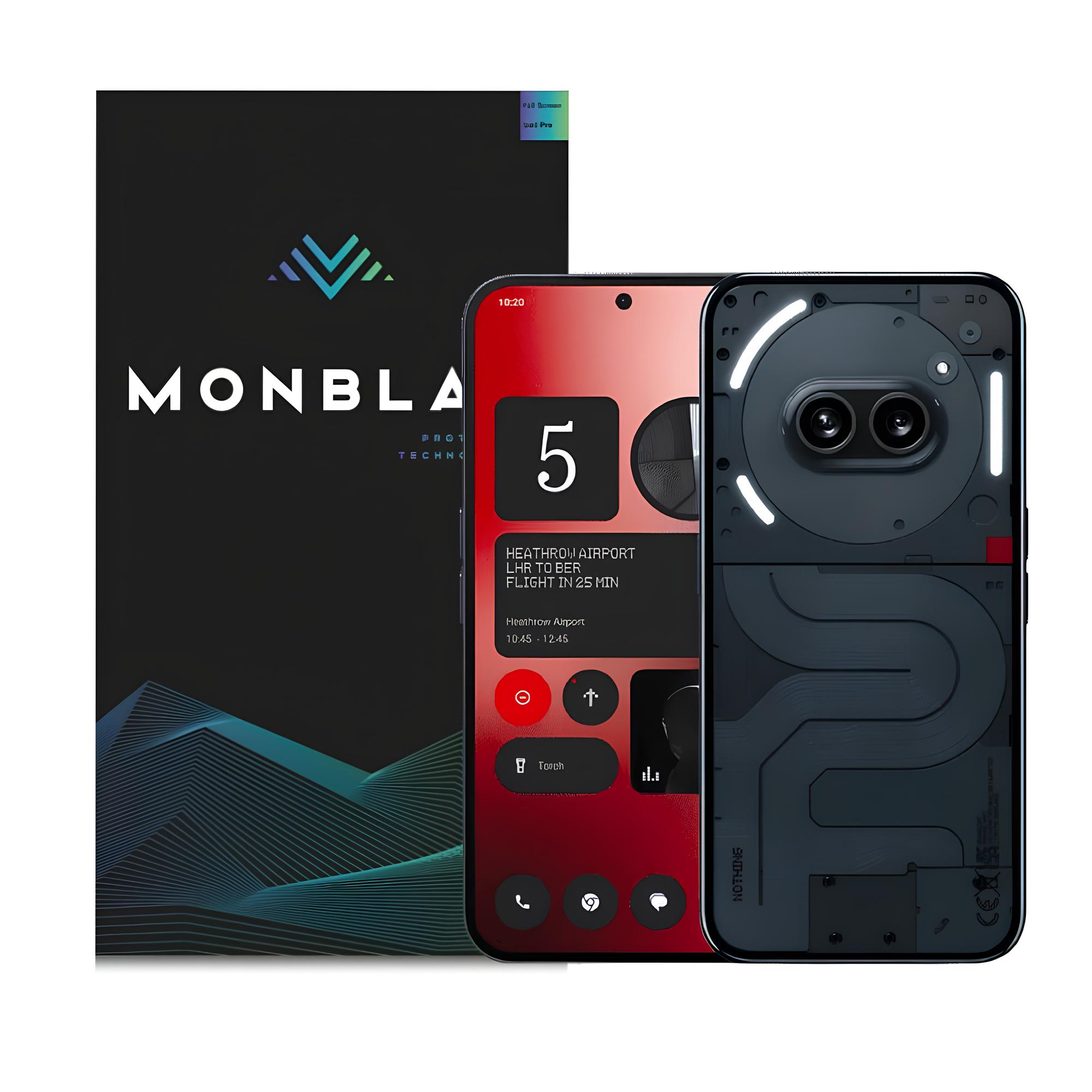 Захисне скло Monblan для телефону Nothing Phone 2a 2.5D Anti Static 0.26mm Захисне скло Monblan для телефону Nothing Phone 2a 2.5D Anti Static 0.26mm 44867