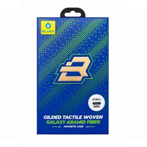 Чохол Blueo для iPhone 16 Pro BL065 Gilded Tactile Woven Galaxy Aramid Fiber Magnetic Series 55232