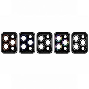 Захисне скло Monblan для камери iPhone 17 Pro/17 Pro Max Metal Ring Series 57136