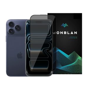 Захисне скло Monblan для iPhone 17 Pro Max 2.5D Anti Peep 0.26mm [Dust-Proof] 47241